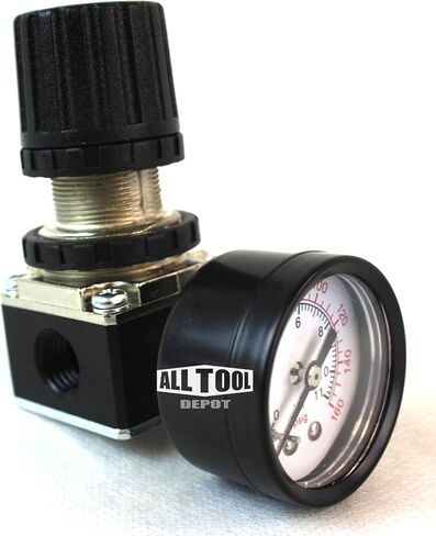 R152NG Air Pressure Regulator for Air Compressor Systems 1/4" with Gauge in Saudi Arabia