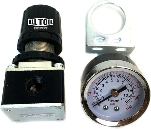 R152NG Air Pressure Regulator for Air Compressor Systems 1/4" with Gauge in Saudi Arabia