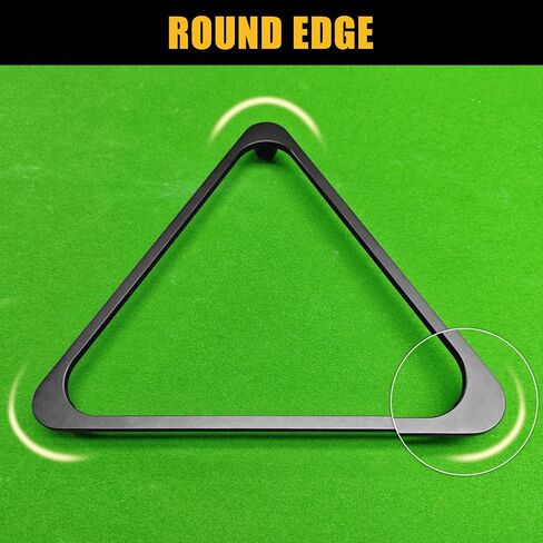 Aluminum Alloy Pool Ball Rack Billiard Ball Triangle Rack for 2-1/4" Pool Balls, Pool Table Ball Holder Positioning Rack in Kuwait