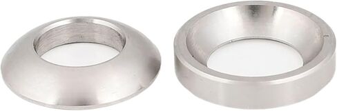 غسالة Countersunk ، غسالة كوب من الصلب ، 304 غسالة مخروطية/كروية (اللون: الفضة ، الحجم: 2PCS M8 مخروطية) (اللون: الفضة ، الحجم: 5pcs M6 كروية) (2pcs M10 مخروطية) in Saudi Arabia