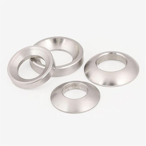 غسالة Countersunk ، غسالة كوب من الصلب ، 304 غسالة مخروطية/كروية (اللون: الفضة ، الحجم: 2PCS M8 مخروطية) (اللون: الفضة ، الحجم: 5pcs M6 كروية) (2pcs M10 مخروطية) in Saudi Arabia