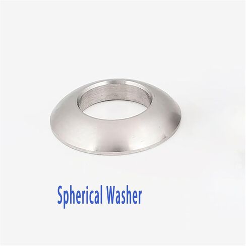 غسالة Countersunk ، غسالة كوب من الصلب ، 304 غسالة مخروطية/كروية (اللون: الفضة ، الحجم: 2PCS M8 مخروطية) (اللون: الفضة ، الحجم: 5pcs M6 كروية) (2pcs M10 مخروطية) in Saudi Arabia