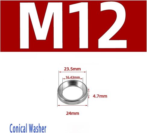 غسالة Countersunk ، غسالة كوب من الصلب ، 304 غسالة مخروطية/كروية (اللون: الفضة ، الحجم: 2PCS M8 مخروطية) (اللون: الفضة ، الحجم: 5pcs M6 كروية) (2pcs M10 مخروطية) in Saudi Arabia
