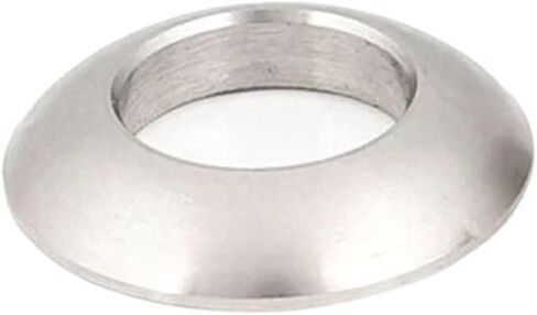 Cone Washer, Cone Washer, M6 M8 M10 M12 M16 M20 M24 Conical Spherical Washer Countersunk Washer Stainless Steel Concave Convex Cone Gasket (Color : Spherical Carbon, Size : M10 (5Pcs)) (Co(Spherical in Saudi Arabia