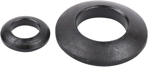 Cone Washer, Cone Washer, M6 M8 M10 M12 M16 M20 M24 Conical Spherical Washer Countersunk Washer Stainless Steel Concave Convex Cone Gasket (Color : Spherical Carbon, Size : M10 (5Pcs)) (Co(Spherical in Saudi Arabia