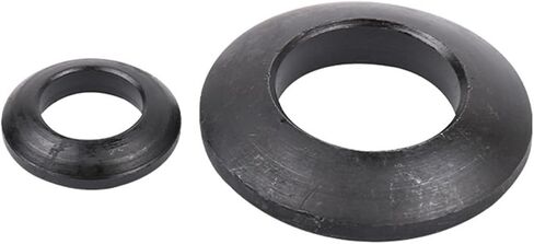 Cone Washer, Cone Washer, Conical Spherical Washer M6 M8 M10 M12 M16 M20 M24 Countersunk Washer Stainless Steel Concave Convex Cone Gasket Carbon Steel (Color : Spherical Carbon, Size : M10(Spherical in Saudi Arabia
