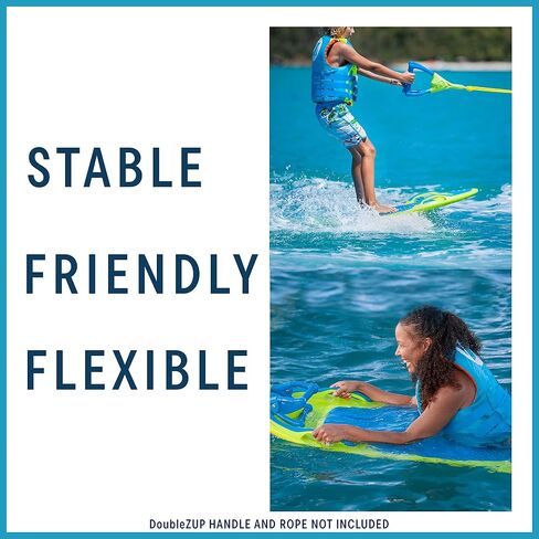 ZUP YouGo160 Wakeboard, Kneeboard, Wakeskate, and Wakesurf Board Suitable for Kids, Teens, Young Adults|Molded ABS with EVA Foam Padding in Saudi Arabia