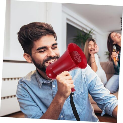 مكبر صوت مكبر صوت مكبر صوت محمول محمول مع حزام يدوي خفيف الوزن لحفلات الأحداث الرياضية وتصميم متين مع وظيفة التسجيل in Saudi Arabia