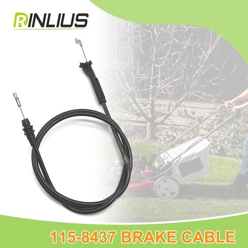 كابل فرامل جزازة العشب 133-2622 لـ Toro Turfmaster/Exmark Commercial 30 "المشي خلف Myn Mysers 2-Bail Brake Cable يناسب 22210 ECS180CKA30000 Lawn Myers استبدال 121-2310 in Kuwait