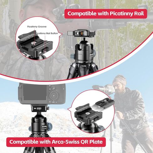 Manbily Carbon Fiber Tripod for Hunting, Shooting and Outdoors, 32mm Tube, Max. Load 44lbs/20kg- No Ball Head in Saudi Arabia