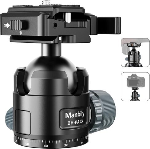Manbily Carbon Fiber Tripod for Hunting, Shooting and Outdoors, 32mm Tube, Max. Load 44lbs/20kg- No Ball Head in Saudi Arabia