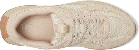 FitFlop Women's F-Mode Flow Suede/Mesh/Leather Flatform Sneakers in Saudi Arabia