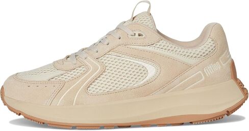 FitFlop Women's F-Mode Flow Suede/Mesh/Leather Flatform Sneakers in Saudi Arabia