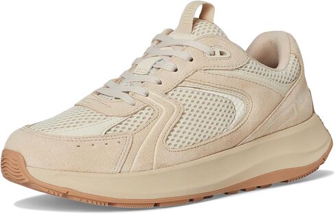 FitFlop Women's F-Mode Flow Suede/Mesh/Leather Flatform Sneakers in Saudi Arabia