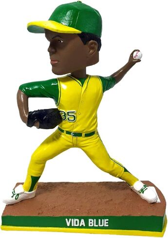 Vida Blue Oakland 40th Anniversary of Cy Young Bobblehead in Saudi Arabia