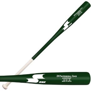 SSK Z9 Professional Edge Comp Compans Wood Fungo Bat 33 "35" 37 " - البيسبول والكرة اللينة - 22+ ألوان - ضمان 60 يومًا (35" ، طبيعي/غابات/أبيض) in Saudi Arabia