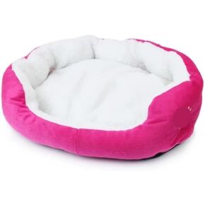 Pet Nest Super Soft Dog Bed Plush Cat Mat Christmas Small and Large Size Lambswool Kennel Bichon Pet Bed Mat Washable Small Pet Bed(Green,50x40cm) in Saudi Arabia