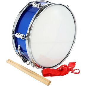 Generic 13inch Snare Drum with Strap for Music Practice, Percussion Tool for Kids and Teens, Blue in Kuwait