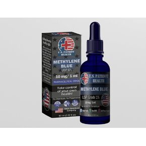 Methylene Blue - Liquid Drops from Pure 1% USP - 2 OZ Dropper Bottle in Saudi Arabia
