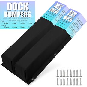 Boat Dock Bumpers, 17"/36"/48"/58"/72" Dock Fenders Bumpers, Dock Pole Bumpers, Piling Bumpers Marine for Dock Edging, Piling, Horizontal Deck, Vertical Poles, or Pier Fenders in Kuwait