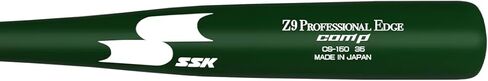 SSK Z9 Professional Edge Comp Compans Wood Fungo Bat 33 "35" 37 " - البيسبول والكرة اللينة - 22+ ألوان - ضمان 60 يومًا (33" ، طبيعي/غابات/أبيض) in Saudi Arabia