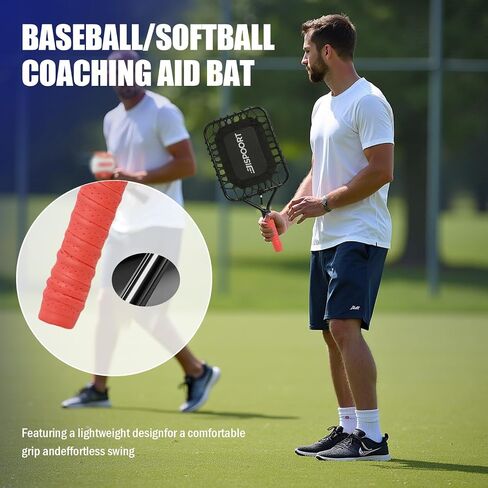 Fungo Bat for Baseball/Softball Coaches - Newly Upgraded Training Bat with Storage Bag, Non-Slip Grip | Perfect for Hitting Grounders, Pop Flies & Line Drives (2025 Design) in Saudi Arabia