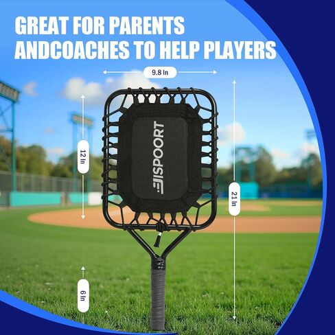 Fungo Bat for Baseball/Softball Coaches - Newly Upgraded Training Bat with Storage Bag, Non-Slip Grip | Perfect for Hitting Grounders, Pop Flies & Line Drives (2025 Design) in Saudi Arabia