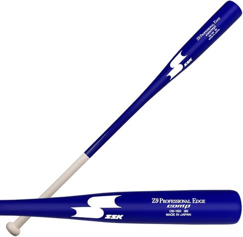 SSK Z9 Professional Edge Comp Compans Wood Fungo Bat 33 "35" 37 " - البيسبول والكرة اللينة - 22+ ألوان - ضمان 60 يومًا (37" ، طبيعي/ملكي/أبيض) in Saudi Arabia