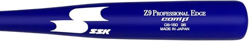 SSK Z9 Professional Edge Comp Compans Wood Fungo Bat 33 "35" 37 " - البيسبول والكرة اللينة - 22+ ألوان - ضمان 60 يومًا (37" ، طبيعي/ملكي/أبيض) in Saudi Arabia