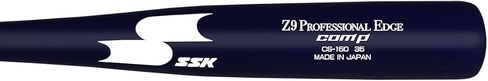 SSK Z9 Professional Edge Comp Compans Wood Fungo BAT 33 "35" 37 " - لعبة البيسبول والكرة اللينة - 22+ ألوان - ضمان 60 يومًا (33" ، طبيعي/بحري/أبيض) in Saudi Arabia