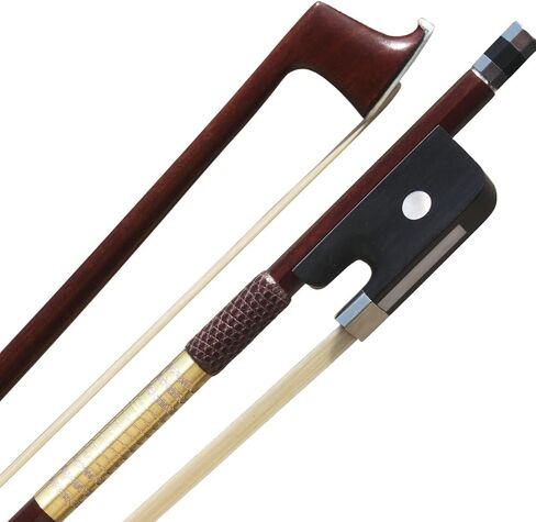 Full Size Viola Bow Pernambuco Wood Round Stick French PECCATTE Model Rococo Style Teacher Student Professional Stringed Instrument Bow in Saudi Arabia