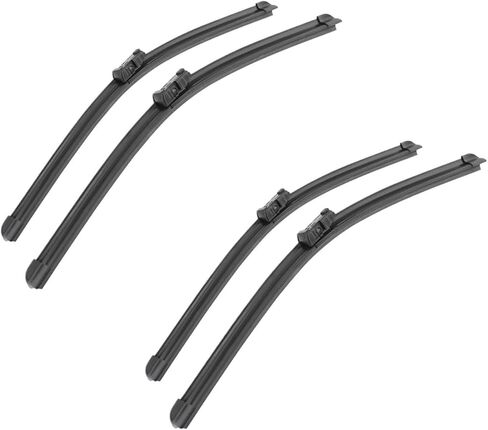 1/2/3/4/6pcs ممسحة السيارة مناسبة لـ VW Fit for Golf 5 2003-2009 Front Wiper Blades Excessories 2004 2005 2006 2007 2008 in Saudi Arabia