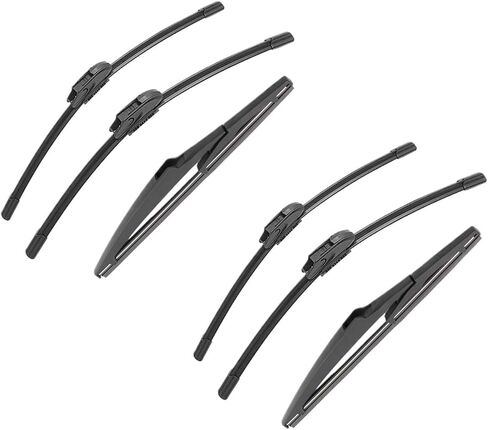 3pcs ممسحة السيارة لصالح Jeep Compass MK2 MP/552 2016-2020 Front Piper Blades Excessories 2016 2017 2018 2019 2020 (2 pcs) in Kuwait