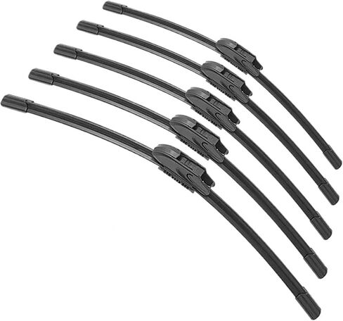Wiper Blade Universal General J U Hook 13"14"16"17"18"19"20"21" 22" 24" 26"28" Windshield Windscreen Rubber Car Accessories(16inch (400mm)) in Saudi Arabia
