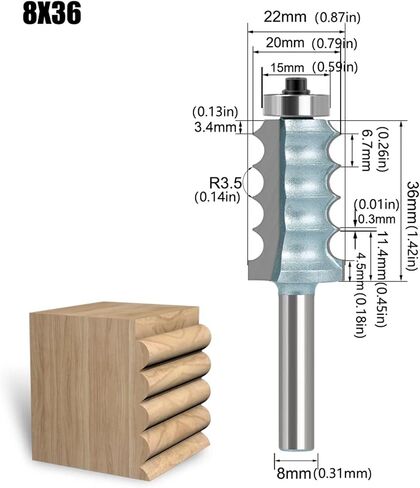 8mm 12mm 12.7mm Shank Bits 1pcs(0.5inX36mm) in Saudi Arabia