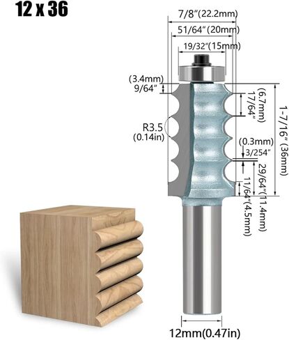 8mm 12mm 12.7mm Shank Bits 1pcs(0.5inX36mm) in Saudi Arabia