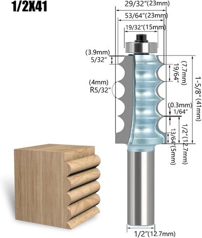 8mm 12mm 12.7mm Shank Bits 1pcs(0.5inX36mm) in Saudi Arabia