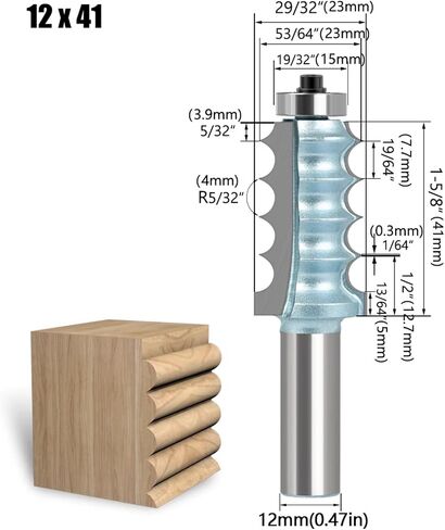 8mm 12mm 12.7mm Shank Bits 1pcs(0.5inX36mm) in Saudi Arabia