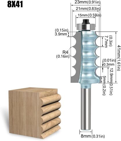8mm 12mm 12.7mm Shank Bits 1pcs(0.5inX36mm) in Saudi Arabia