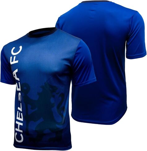 Icon Sports Men Compatible with Chelsea Sublimation Logo Poly Soccer Jersey - Home in Saudi Arabia