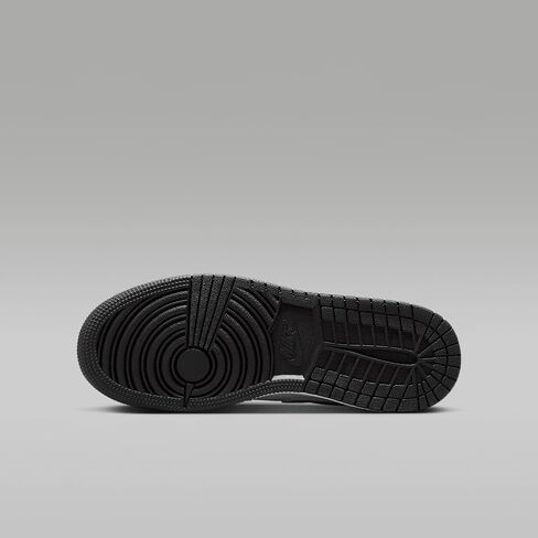 Air Jordan 1 Low Big Kids' Shoes (White/Black/Rust Pink) in Saudi Arabia