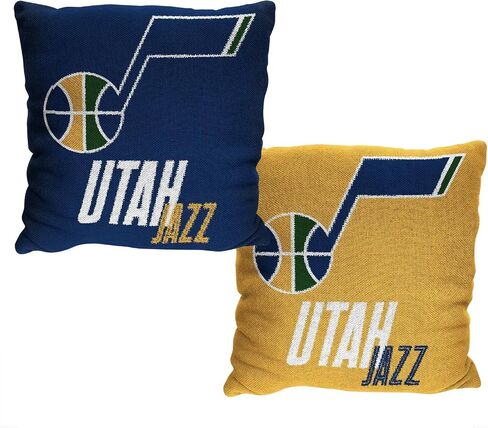 NORTHWEST NBA Memphis Grizzlies Reverb 20 x 20 Double Sided Jacquard Accent Throw Pillow in Saudi Arabia
