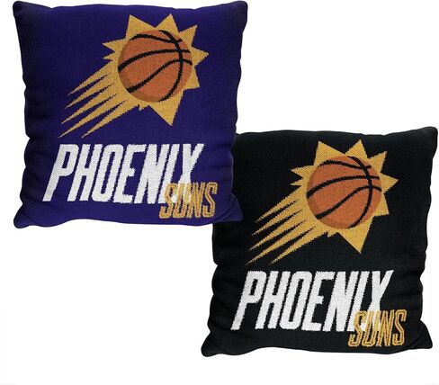 NORTHWEST NBA Memphis Grizzlies Reverb 20 x 20 Double Sided Jacquard Accent Throw Pillow in Saudi Arabia