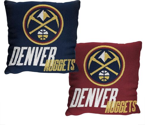 NORTHWEST NBA Memphis Grizzlies Reverb 20 x 20 Double Sided Jacquard Accent Throw Pillow in Saudi Arabia