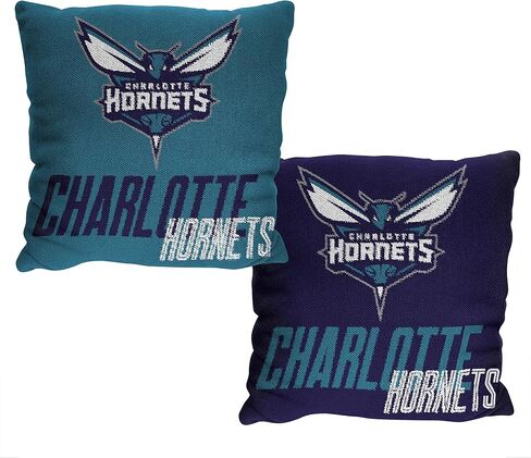 NORTHWEST NBA Memphis Grizzlies Reverb 20 x 20 Double Sided Jacquard Accent Throw Pillow in Saudi Arabia