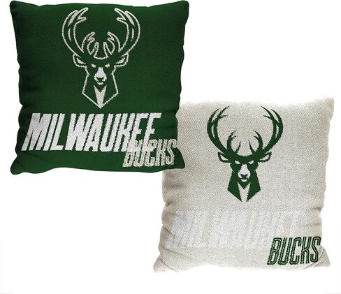 NORTHWEST NBA Memphis Grizzlies Reverb 20 x 20 Double Sided Jacquard Accent Throw Pillow in Saudi Arabia