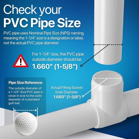 Formufit F112ste-WH-4 Slip Tee PVC Fitting ، درجة الأثاث ، الحجم 1-1/2 "، أبيض (حزمة 4) in Kuwait