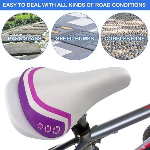 EIRONA Bike Seat for for 12 14 16 18 Inch Kids Bike, Comfort Replacement Bike Saddle for Boys and Girls Bicycle, Fit for 22.2mm Diameter Seatpost, Kids' Bike Accessories in Kuwait