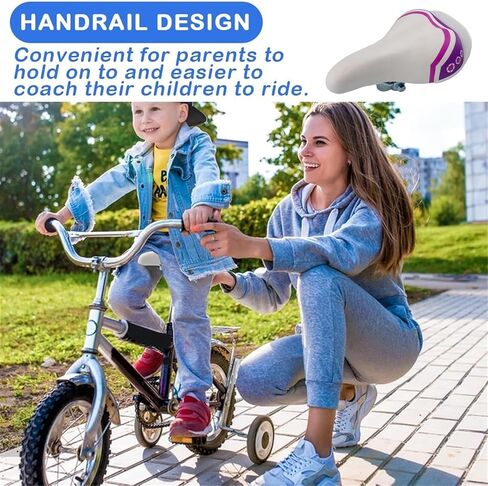 EIRONA Bike Seat for for 12 14 16 18 Inch Kids Bike, Comfort Replacement Bike Saddle for Boys and Girls Bicycle, Fit for 22.2mm Diameter Seatpost, Kids' Bike Accessories in Kuwait