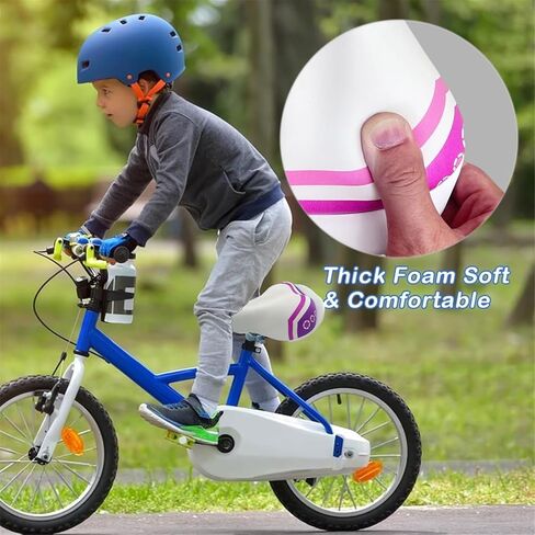 EIRONA Bike Seat for for 12 14 16 18 Inch Kids Bike, Comfort Replacement Bike Saddle for Boys and Girls Bicycle, Fit for 22.2mm Diameter Seatpost, Kids' Bike Accessories in Kuwait